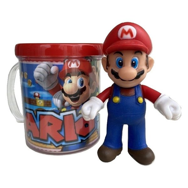Caneca Mario com Boneco - Ifcat