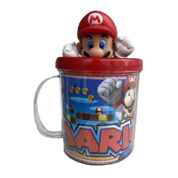 Caneca Mario com Boneco - Ifcat