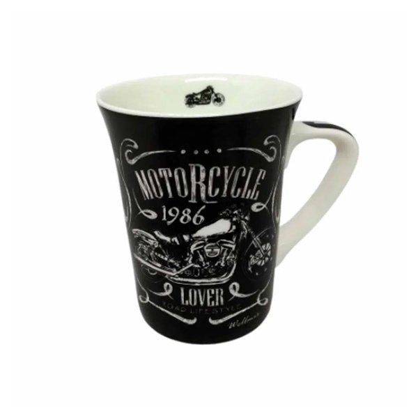 Caneca de Cerâmica Muddy Motorcycle Lover 320ml - Wellmix