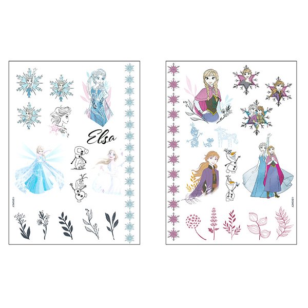 Tatuagem Infantil Frozen - Etitoys