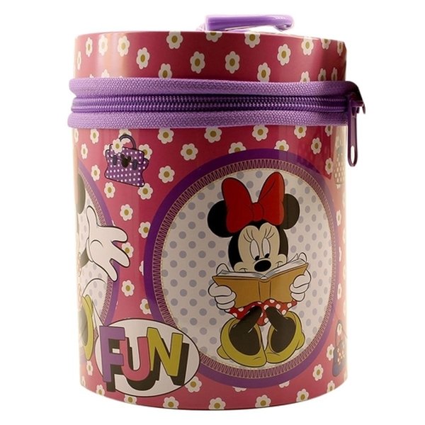 Chaveiro com Enfeite na Lata Minnie Roxo - Taimes