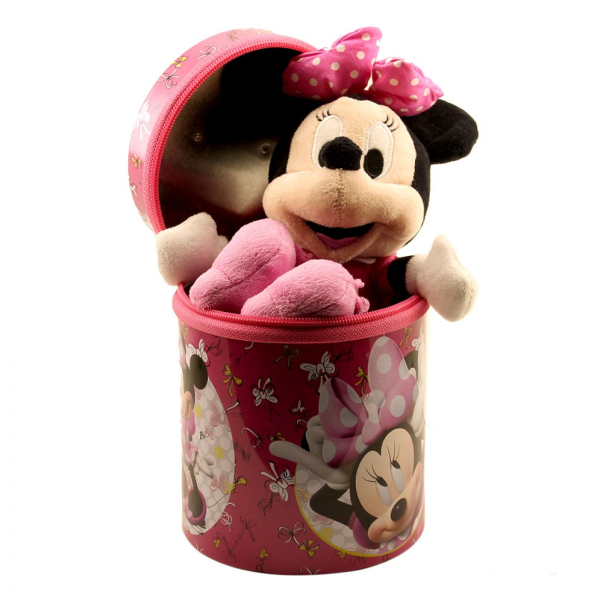 Chaveiro com Enfeite na Lata Minnie Rosa - Taimes