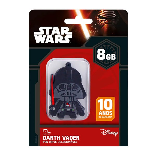 Pen drive Star Wars Darth Vader 8GB - Multilaser