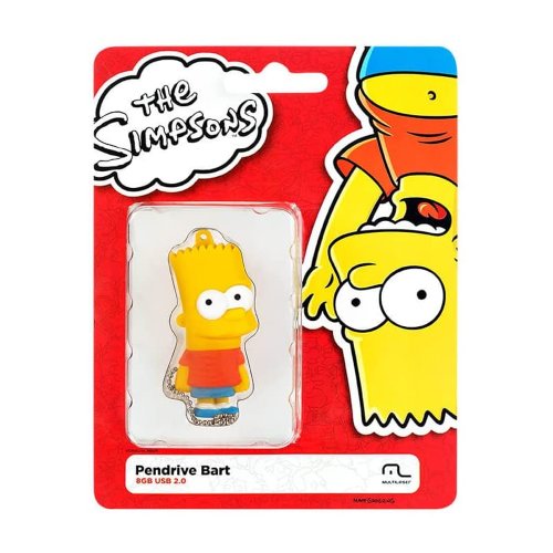 Pen drive Simpsons Bart 8GB - Multilaser