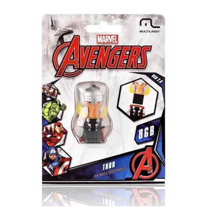 Pen drive Avengers Marvel Thor 8GB - Multilaser