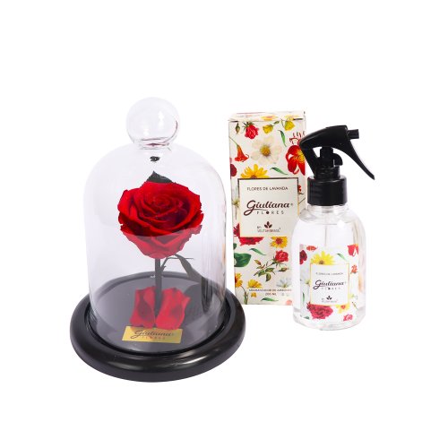 Mini Rosa Encantada e Home Spray da Linha Aromáticas Giuliana Flores