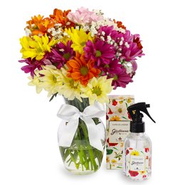 Imagem de Aromatizador Encontro Floral Giuliana Flores e Delicado Mix de Flores Silvestres