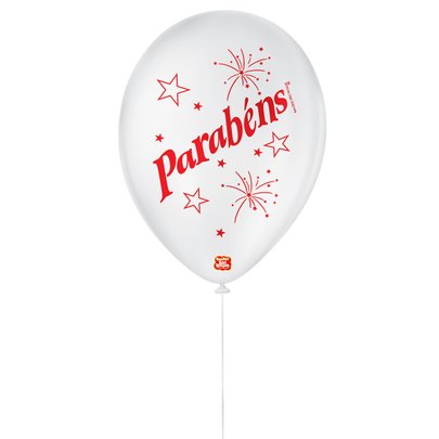 Balão Latex Feliz Aniversário Sortido