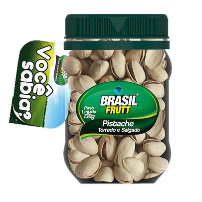 Pistache Torrado Salgado Pote 130g