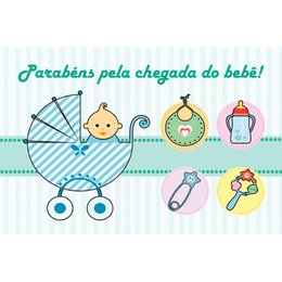 Imagem de Cartão Chegada do Bebê