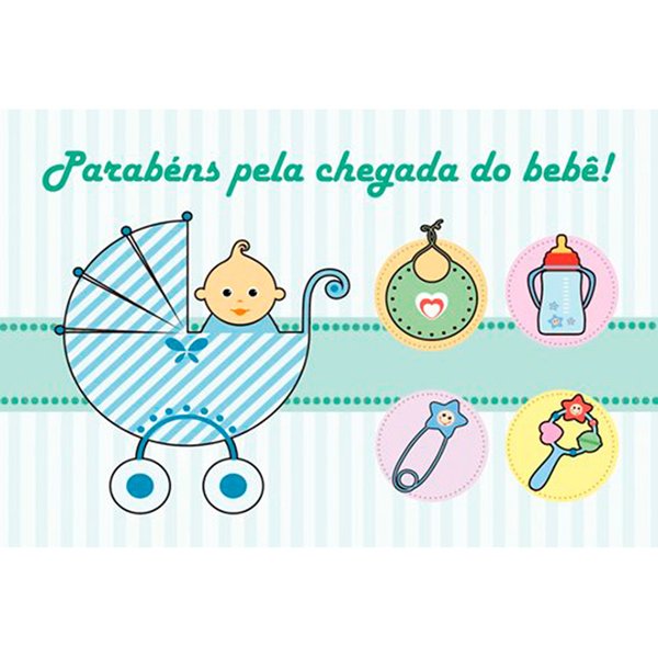 Cartão Chegada do Bebê