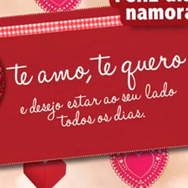Cartão de Namorados -Te Amo, Te Quero