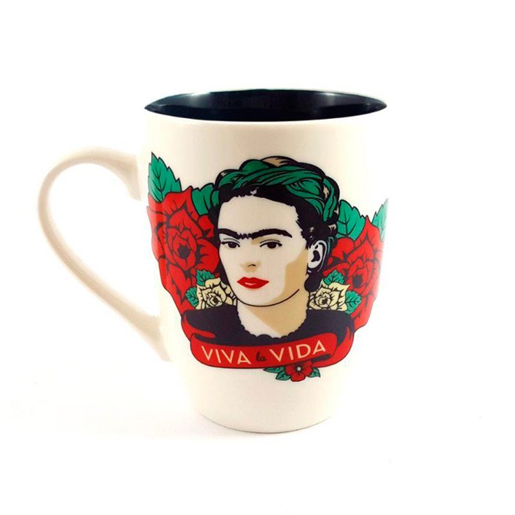 Caneca Frida Kahlo Face Viva a Vida