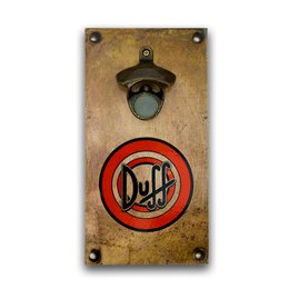 Imagem de Abridor De Garrafas Parede Duff Mdf Com Imã 25x13 Cm