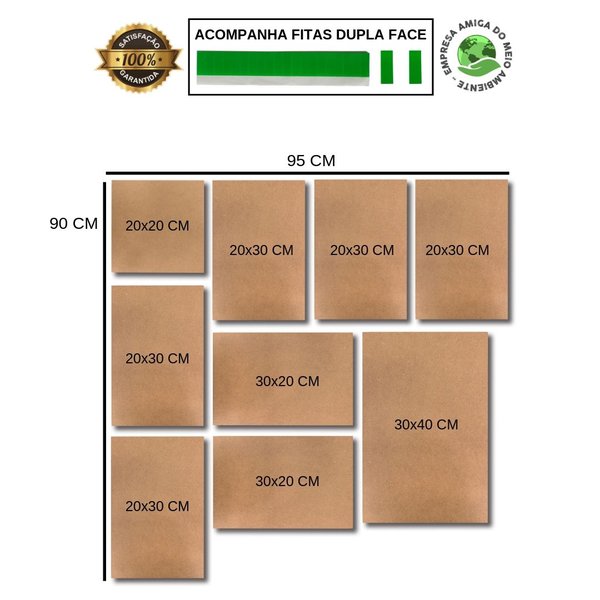 Kit Placas Decorativas Bebidas Frases Vintage Mdf- 9 Placas