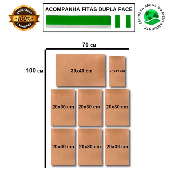 Kit 7 Placas Decorativas Bebidas + Abridor de Garrafas C/ Imã Extreme Mdf