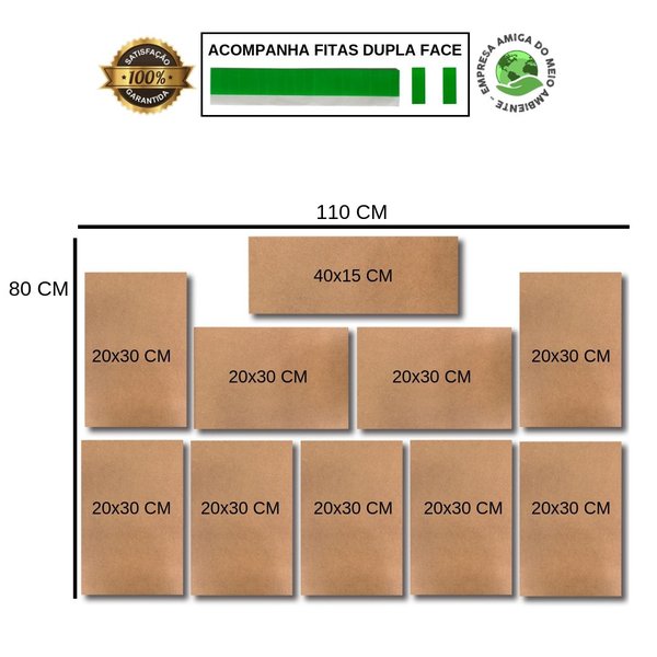 Kit 10 Placas Decorativas Mdf Frases e Cozinha