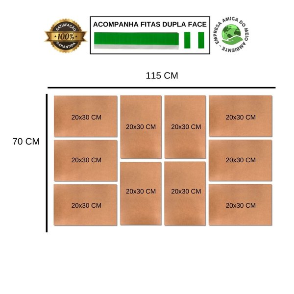 Kit 10 Placas Decorativas Frases Cozinha Wifi Mdf 20x30 cm