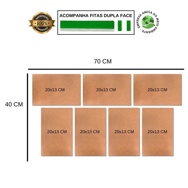 Kit 7 Placas Decorativas Frases Motivacionais Mdf 20x13 cm