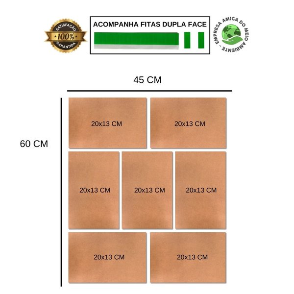 Kit 7 Placas Decorativas Mdf Frases Lar Milagres 20x13 cm
