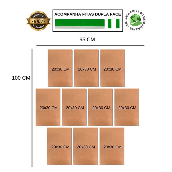 Kit 10 Placas Decorativas Frases Motivacionais 20x30 cm Mdf