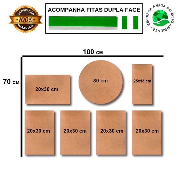 Kit 6 Placas Decorativas Moto + Abridor de Garrafas C/ Imã Harley Mdf