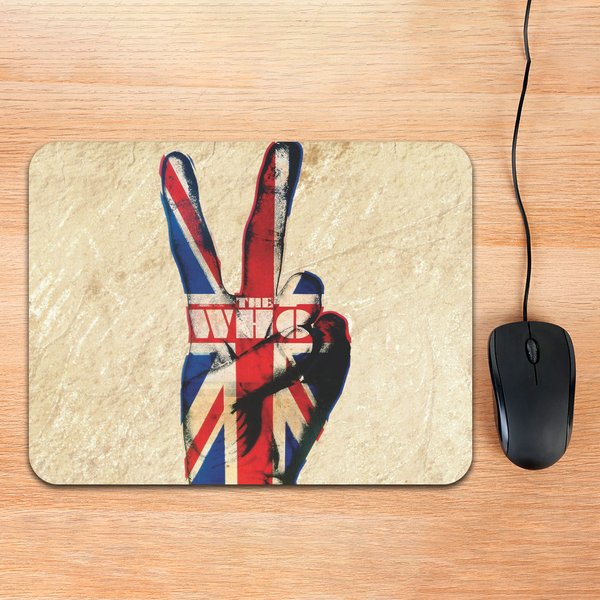 Mousepad The who música 26x20 cm Emborrachado Antiderrapante
