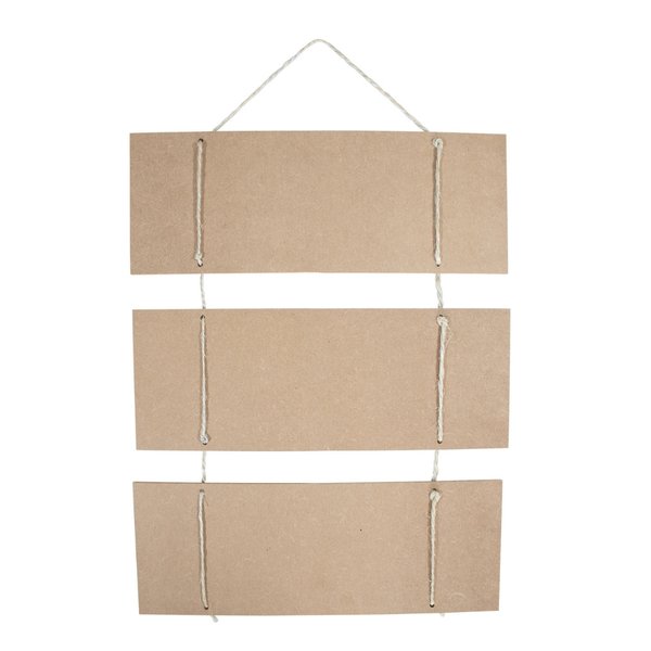 Placa Decorativa Cantinho Churrasco Mdf Com Corda 70x40 Cm