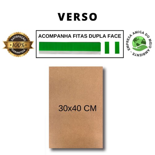 Placa Decorativa Manual do Churrasco Mdf 30x40 cm