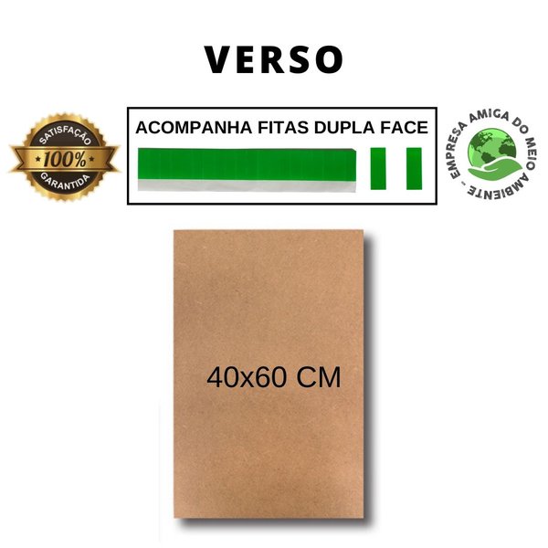 Placa Decorativa Manual do Churrasco Mdf 40x60 cm