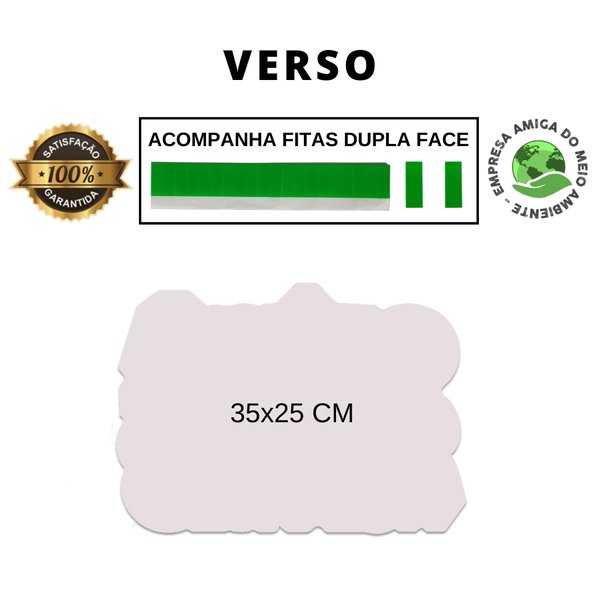Placa Decorativa Frase Cerveja Recorte 35x25 Cm