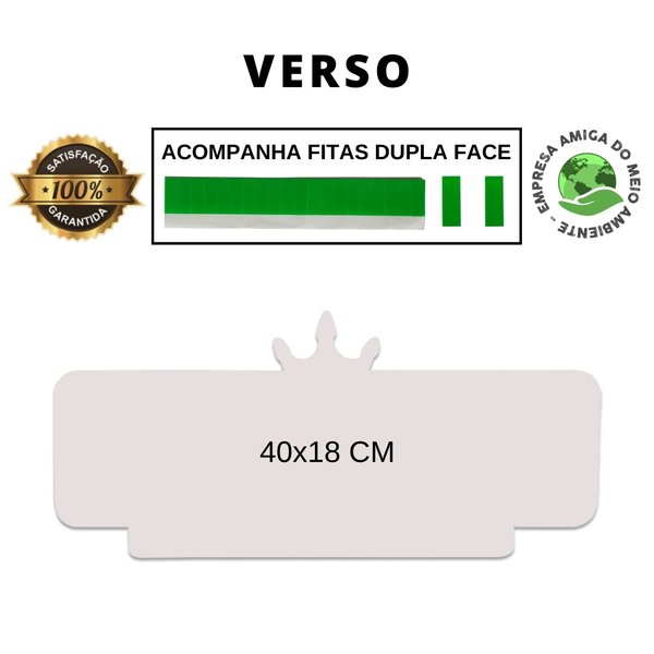 Placa Decorativa Cerveja Imperio Recorte 40x18 Cm