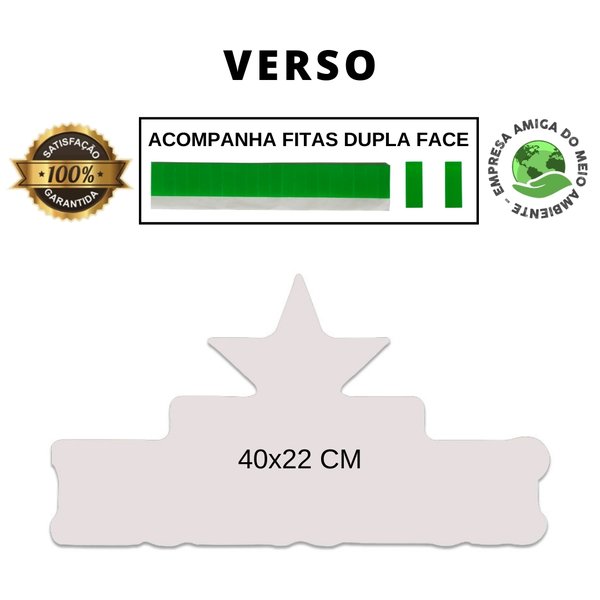Placa Decorativa Cerveja Top Recorte 40x22 Cm