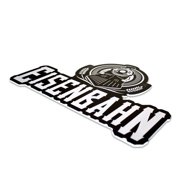 Placa Decorativa Cerveja Eisenbahn Recorte 40x30 Cm