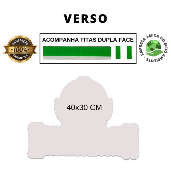 Placa Decorativa Cerveja Eisenbahn Recorte 40x30 Cm