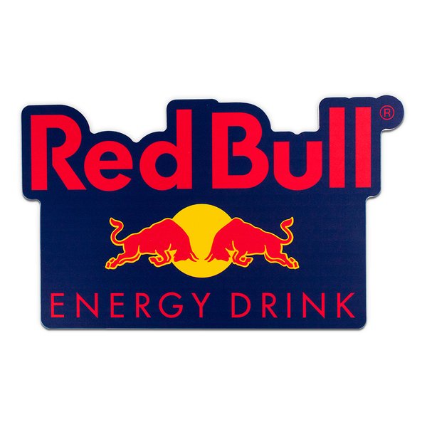 Placa Decorativa Recorte Red Bull  40x24 Cm