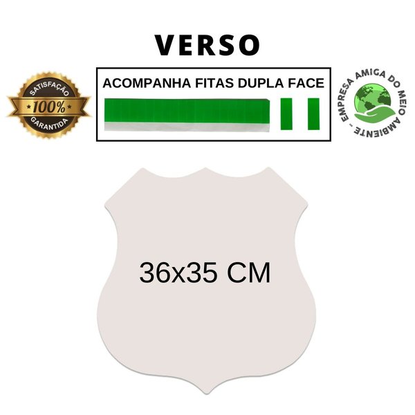 Placa Decorativa Recorte Route 66 Carro Moto  36x35 Cm
