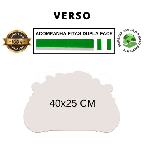 Placa Decorativa Recorte Cerveja Stella Artois  40x25 Cm