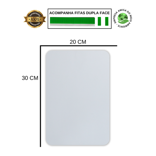 Placa de Sinalização Ambiente Monitorado Câmeras 20x30 cm