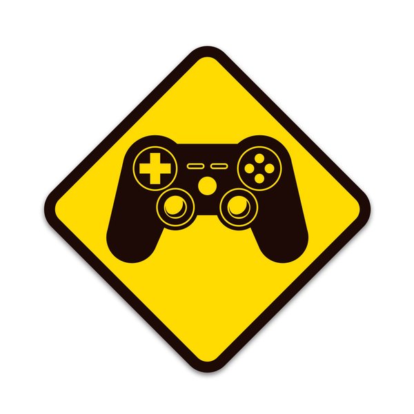 Placa Decorativa Game Jogo Geek Controle Recorte 20x20 cm