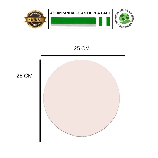 Placa Decorativa Infantil Quarto Coração Azul Recorte 25 cm