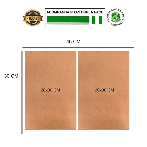 Kit 2 Placas Quadros Infantil Futebol Bola Mdf 20x30 cm