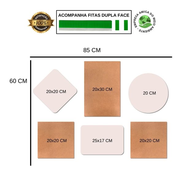 Kit 6 Placas Quadros Decorativos Game Geek Nerd Quarto