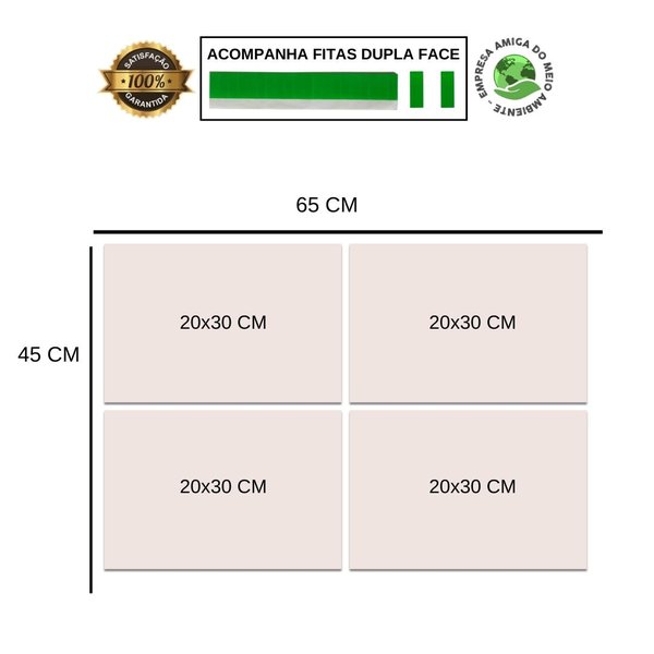 Kit 4 Placas Decorativas Frases Café Cozinha Lanches