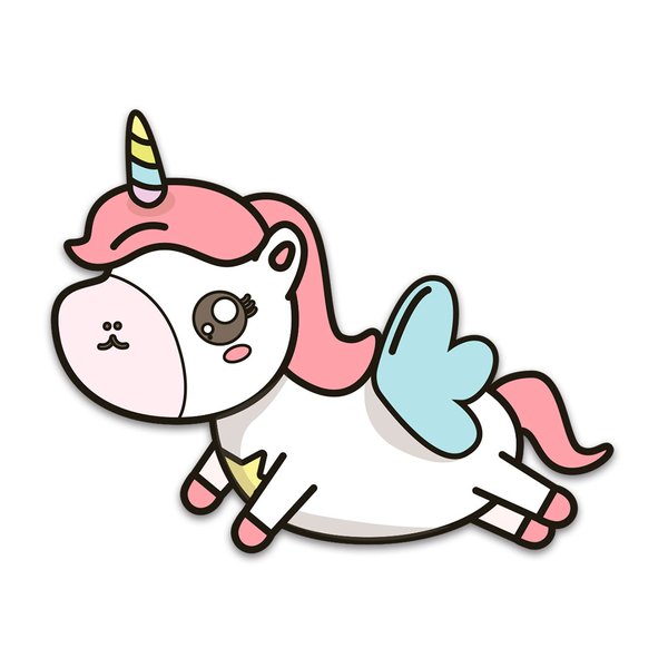 Placa Decorativa Infantil Menina Unicornio Recorte 30x23 cm