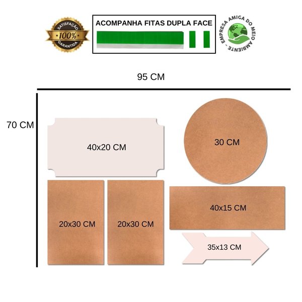 Kit 6 Placas Decorativas Frases Boteco Cervejas Bebidas