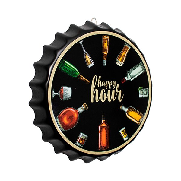 Placa Tampa de Garrafa Decorativa 35 cm Cerveja