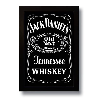 Quadro Decorativo Jack Daniels Vintage  33x43 cm