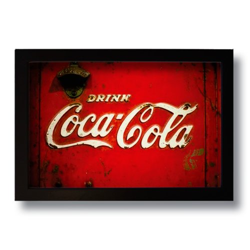 Quadro Decorativo Drink Coca Cola  33x43 cm
