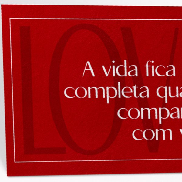 Cartão A Vida Fica mais Completa ...